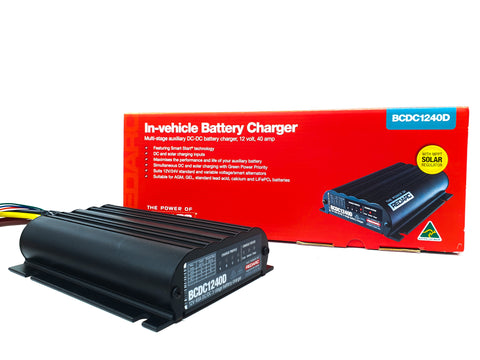 REDARC Battery Charger 12V 40A 3 Stage Auto BCDC1240D
