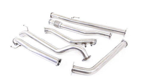 Toyota Hilux (2015+) GUN 2.8L & 2.4L TD 3" Stainless Turbo-back Exhaust