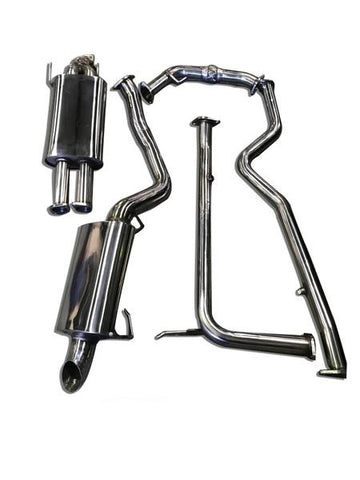 Nissan Patrol (2013-2019) Y62 V8 3" Stainless Steel Cat Back Exhaust System